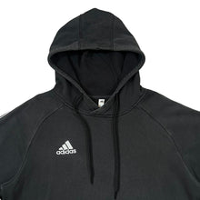 Load image into Gallery viewer, ADIDAS Classic Embroidered Mini Logo Black Pullover Hoodie