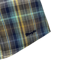 Load image into Gallery viewer, WRANGLER Cowboy Western Plaid Check Popper Button Long Sleeve Cotton Shirt