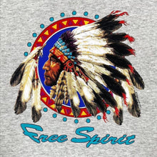 Load image into Gallery viewer, Vintage 90’s Screen Stars Free Spirit Native American Chieftain Single Stitch T-Shirt