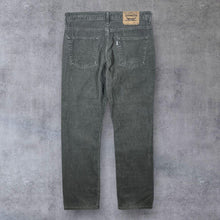 Load image into Gallery viewer, Levi's 752 Grey-Brown Regular Fit Straight Leg Corduroy Cord Pants Jeans Trousers