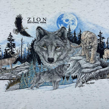 Load image into Gallery viewer, Vintage San Segal (1991) ZION NATIONAL PARK Souvenir Animal Wildlife Graphic Single Stitch T-Shirt