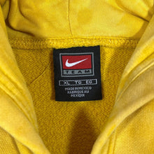 Load image into Gallery viewer, Vintage NIKE Team IOWA Embroidered Centre Swoosh College Spellout Tie Dye Hoodie