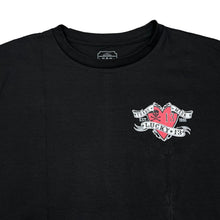 Load image into Gallery viewer, LUCKY THIRTEEN Gothic Tattoo Pinup Girl Spellout Graphic T-Shirt