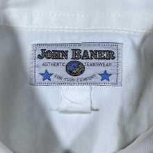 Load image into Gallery viewer, Vintage John Baner Cowboy Western Lace Panel White Popper Long Sleeve Shirt