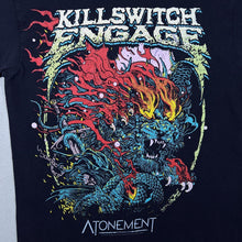 Load image into Gallery viewer, Killswitch Engage "Atonement" (2019) Metalcore Heavy Metal Music Band Black T-Shirt