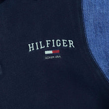Load image into Gallery viewer, Tommy Hilfiger Denim Embroidered Logo Navy Blue 1/4 Zip Pullover Sweatshirt