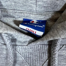 Load image into Gallery viewer, CHAMPION Classic Big Logo Spellout Graphic Grey Pullover Hoodie