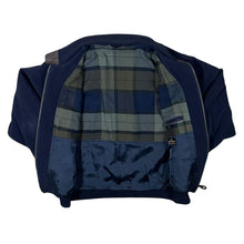 Load image into Gallery viewer, Vintage St Michael Marks & Spencer Check Lined Pure New Wool Bomber Jacket