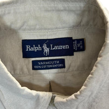 Load image into Gallery viewer, Vintage Ralph Lauren "Yarmouth" Classic Cream Long Sleeve Button-Up Cotton Shirt