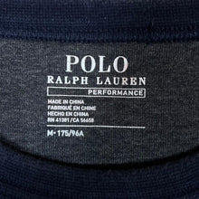 Load image into Gallery viewer, POLO RALPH LAUREN "Performance" Classic Embroidered Mini Logo Navy Blue Sweatshirt