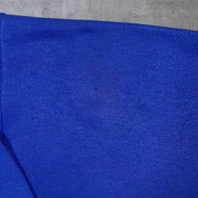 Load image into Gallery viewer, Vintage 80's Sailing Boating Nautical Spellout Graphic Blue Sweatshirt