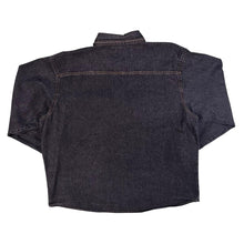 Load image into Gallery viewer, Vintage John F. Gee Cowboy Western Suede Panel Embroidered Popper Long Sleeve Shirt