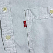 Load image into Gallery viewer, Vintage 90's Levi's Red Tab White Cotton Denim Long Sleeve Shirt