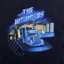 Load image into Gallery viewer, The Hundreds Trucker Spellout Graphic Skater Black Short Sleeve Cotton T-Shirt