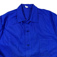 Load image into Gallery viewer, Vintage Classic Essential Blue French Chore Worker Jacket