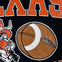 Load image into Gallery viewer, Vintage 90's Santee "Texas Longhorns" College Made In USA Graphic Black Sweatshirt