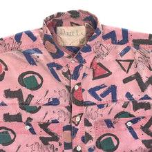 Load image into Gallery viewer, Vintage 90's Page 1 Crazy Abstract Patterned Cotton Long Sleeve Shirt