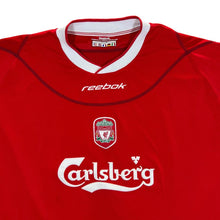 Load image into Gallery viewer, Reebok LIVERPOOL FC 2002/2004 Carlsberg Red Home Football Shirt