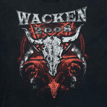 Load image into Gallery viewer, WACKEN (2008) Open Air Festival Heavy Metal Hard Rock Punk Band Music Lineup T-Shirt