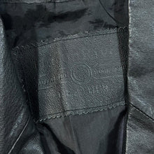 Load image into Gallery viewer, Vintage 90's UNION RIVER Classic Black Genuine Real Leather Blazer Jacket