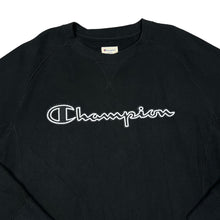Load image into Gallery viewer, CHAMPION Classic Embroidered Big Logo Spellout Crewneck Sweatshirt