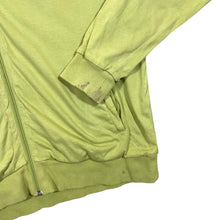 Load image into Gallery viewer, NIKE Mini Logo Graphic Lime Green Zip Hoodie