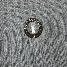 Load image into Gallery viewer, Vintage 90's Cal Cru BERMUDA Souvenir Graphic Subtle Striped Single Stitch T-Shirt