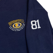 Load image into Gallery viewer, Vintage Lee WEBSTER "NVS Class AA Champs 1999 & 2001" Navy Blue Crewneck Sweatshirt
