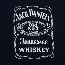 Load image into Gallery viewer, JACK DANIEL'S "Tennessee Whiskey" Classic Drinks Logo Spellout Graphic T-Shirt