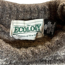 Load image into Gallery viewer, Vintage 90's THE ECOLOGY New Zealand Grandad Patterned Wool Knit Sweater Jumper