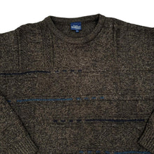 Load image into Gallery viewer, Vintage FOUR SEASONS Grandad Patterned Acrylic Wool Knit Sweater Jumper