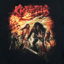 Load image into Gallery viewer, KREATOR "Dying Alive" ~Graphic Spellout Thrash Heavy Metal Music Band T-Shirt