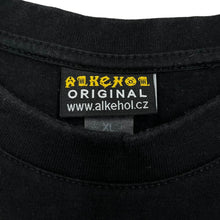 Load image into Gallery viewer, ALKEHOL ORIGINAL "R.U.M." Christ Parody Cartoon Spellout Graphic T-Shirt