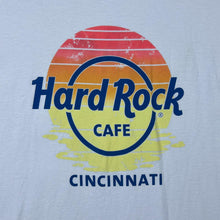 Load image into Gallery viewer, Hard Rock Cafe "Cincinnati" Souvenir Logo Spellout Graphic White T-Shirt