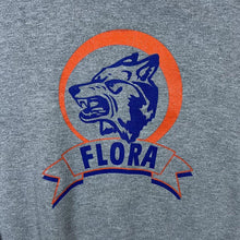 Load image into Gallery viewer, Early 00's Jerzees Flora Wolves Illinois College Sports Graphic Grey Sweatshirt