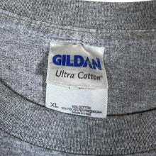 Load image into Gallery viewer, COURTHOUSE ROAD CARDINALS College Sports Logo Spellout Graphic Grey T-Shirt