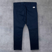 Load image into Gallery viewer, Dickies Classic Navy Blue Skater Workwear Straight Leg Chino Trousers