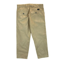 Load image into Gallery viewer, DOCKERS "Comfort Fit" Classic Beige Corduroy Cord Straight Leg Trousers