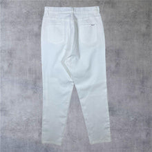 Load image into Gallery viewer, Vintage 90's F. By Faconnable Classic Cream Cotton Denim Mom Jeans