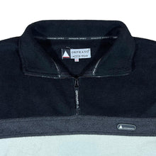 Load image into Gallery viewer, Vintage ORPHANO Mini Logo Colour Block 1/4 Zip Fleece Sweatshirt