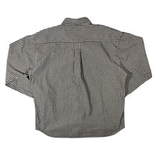Load image into Gallery viewer, Vintage Timberland Burgundy Cream Check Cotton Long Sleeve Button-Up Shirt