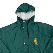 Load image into Gallery viewer, Vintage 90's The Disney Store POOH Winnie The Pooh Embroidered Logo Windbreaker Hooded Jacket