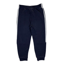 Load image into Gallery viewer, ADIDAS Climalite Three Stripe Dark Navy Cuffed Sweatopants Tracksuit Bottoms