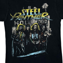 Load image into Gallery viewer, STEEL PANTHER (2012) Graphic Spellout Glam Heavy Metal Hard Rock Band T-Shirt