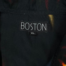 Load image into Gallery viewer, Early 00's BOSTON Gothic y2k Flaming Fire Dragon All-Over Print Polyester Shirt