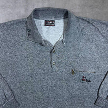 Load image into Gallery viewer, Vintage Mir Collection "Mir Club" Embroidered Golf Grey Collared Sweatshirt