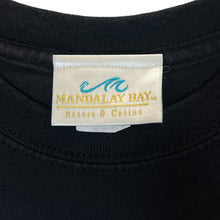 Load image into Gallery viewer, Vintage 90's MANDALAY BAY "Shark Reef" Tourist Souvenir Spellout Graphic T-Shirt
