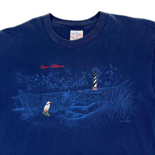 Load image into Gallery viewer, Vintage 90's CAPE HATTERAS North Carolina Embroidered Wildlife Souvenir Graphic Single Stitch T-Shirt