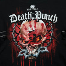 Load image into Gallery viewer, Spiral FIVE FINGER DEATH PUNCH Gothic Alternative Heavy Metal Band Scoop Neck T-Shirt