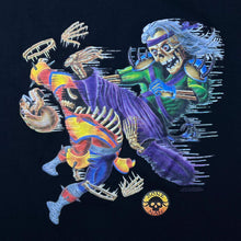 Load image into Gallery viewer, Bone Man (2001) Skeleton Gothic Kung Fu Martial Arts Skull Cartoon Graphic T-Shirt